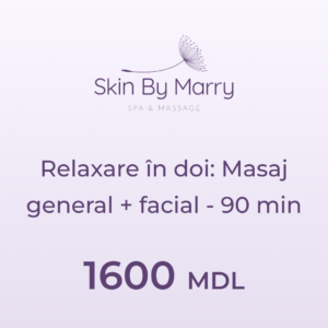 Relaxare în doi:Masaj general+facial 90 min