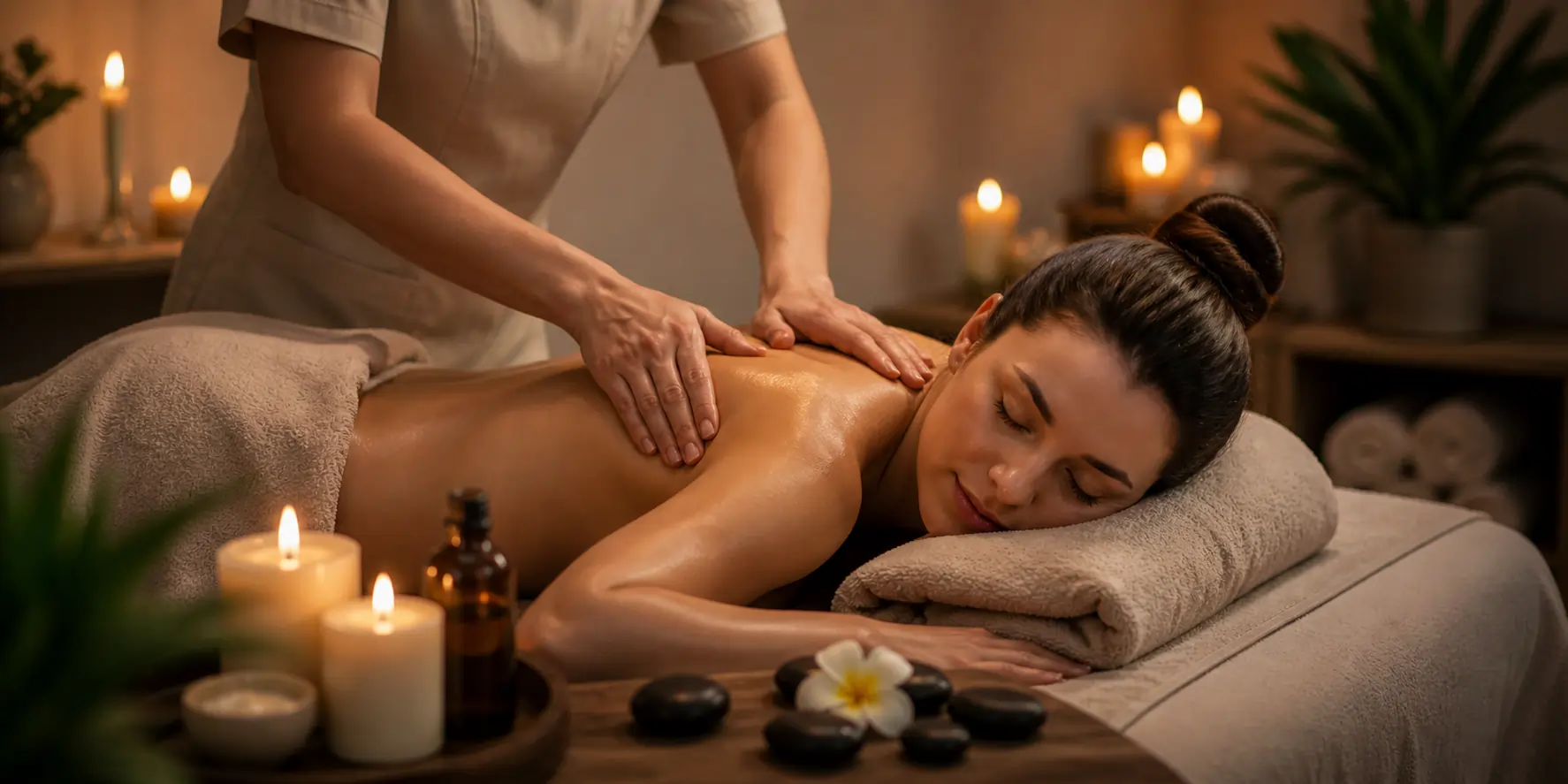Masaj terapeutic general 60 minute la SkinByMarry Chișinău